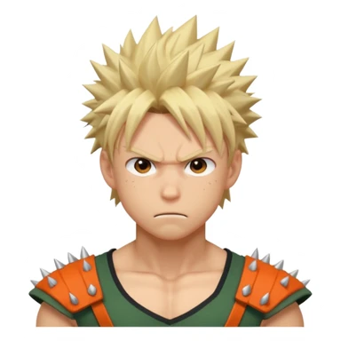 Bakugo from mha sticker