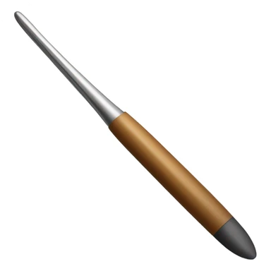 Crochet hook sticker