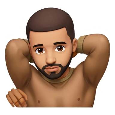 drake bending over sticker