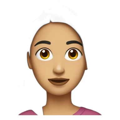 mona jimenez face sticker