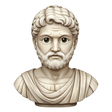 dark academia, greek statue sticker