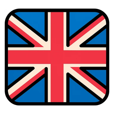 British flag sticker