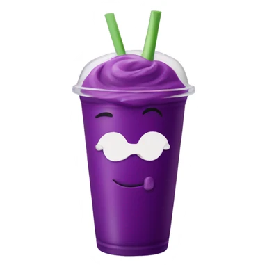 purple smoothie  sticker