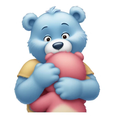 Care bear hug sticker