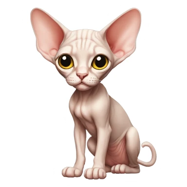 Sphynx Full Body sticker