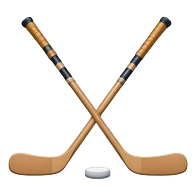 Outline of Minnesota with hockey sticks sticker