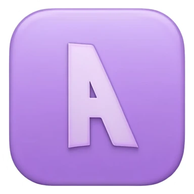 Netflix aesthetic "N" logo in pastel purple sticker