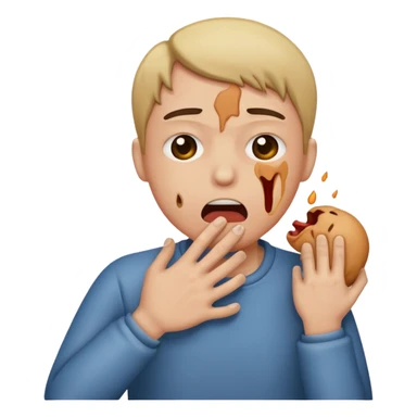 choking self out sticker