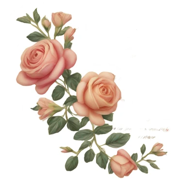 Realistic valentine poetry scroll sticker