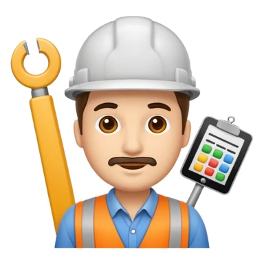 man architect sticker