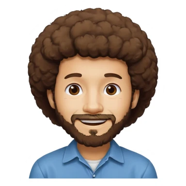 bob ross sticker