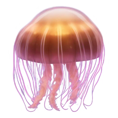 lions mane jellyfish sticker
