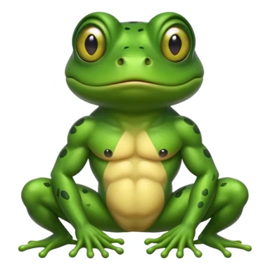 Jacked frog with pit vipers sticker