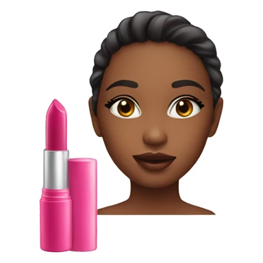 Lipgloss with girl sticker