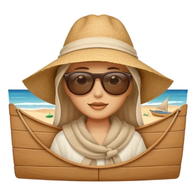 Char à voile sticker