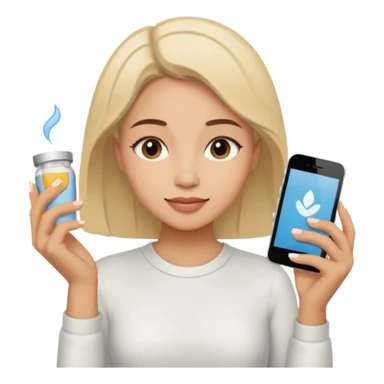 Perempuan lagi selfcare (tapi yang lebih ketutup) sticker