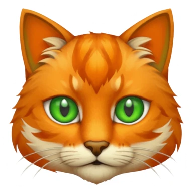 Face of Temple cat in game pixelized style sticker