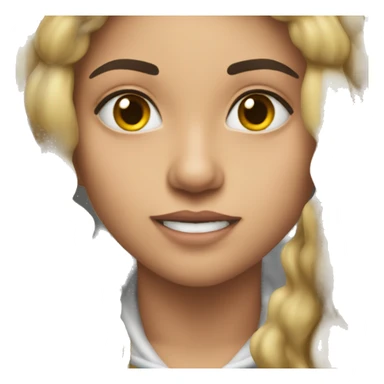 cara encendida sticker