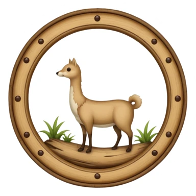 Pandereta gallega con ferreñas sticker