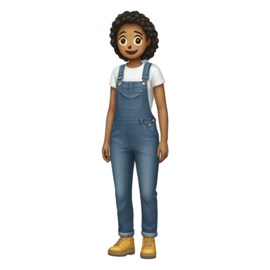 dungarees sticker