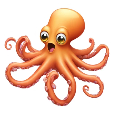 Octopus with sunscreen  sticker