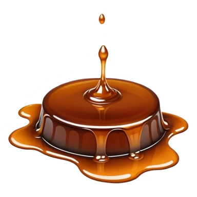 Puddle of oily sauce sticker