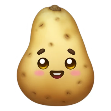 Kawaii potato sticker