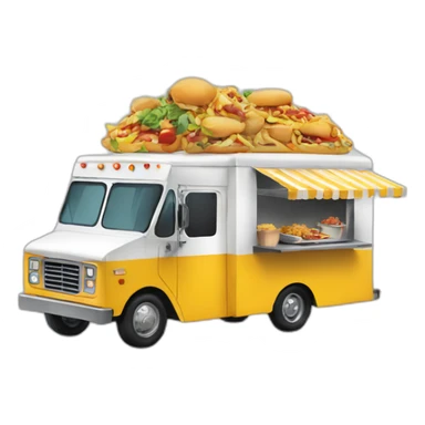 food truck sticker