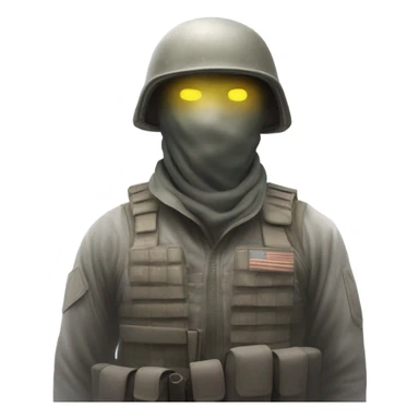 Fog solider  sticker