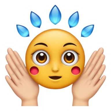 se frotte les mains entre elles avec un regard malicieux sticker