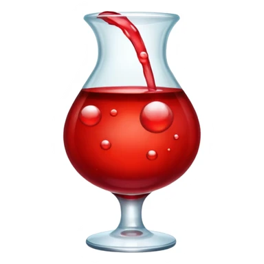 Red health potion sticker
