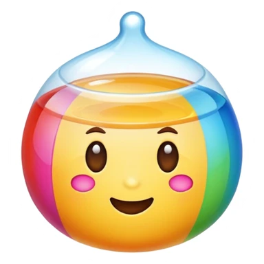 Liquide candy sticker