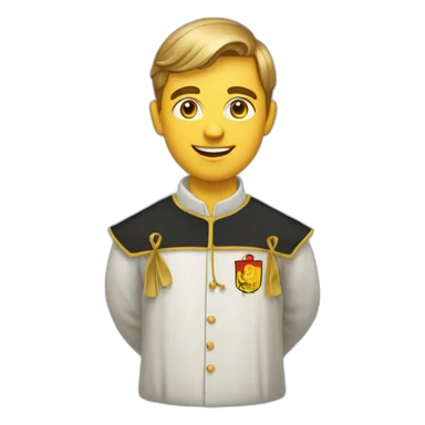 Étudiant belge baptisé sticker