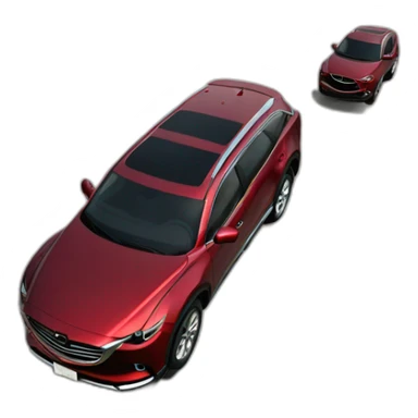 Mazda-CX9-2008-red-1st-generation sticker