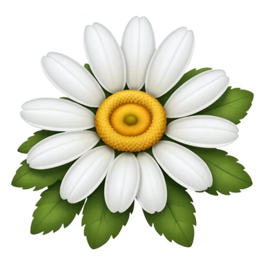 One daisy flower sticker