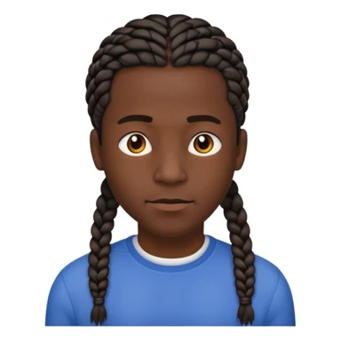 👦🏽 punle trenzas cortas de hombres pero que sea moreno  sticker