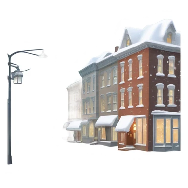 montreal in snow sticker