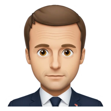 Macron sticker