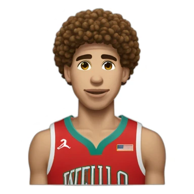 Lamelo ball sticker
