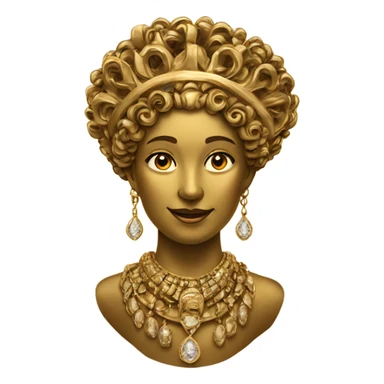 antique gold jewelry sticker