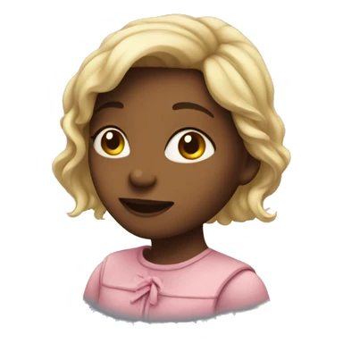 Girl with in love  sticker