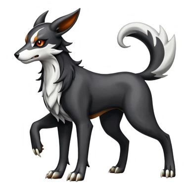 Houndoom-Mightyena (full body) sticker