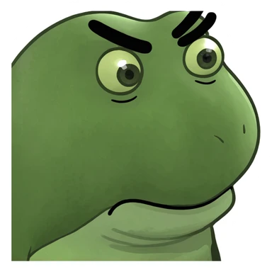 ginger raising eyebrow sticker