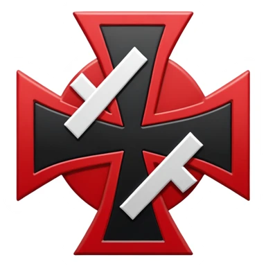 nazi swastika sticker