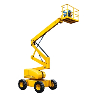 Boom lift sticker