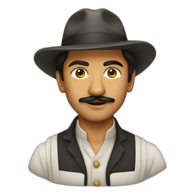 bhagat singh sticker