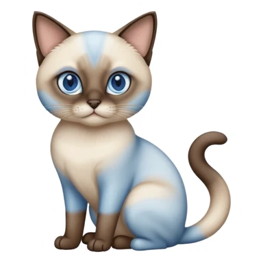 
Siamese cat sticker