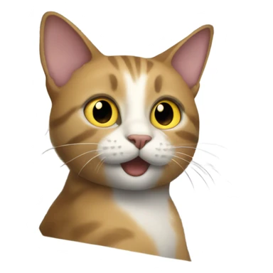 Cat in the car sticker