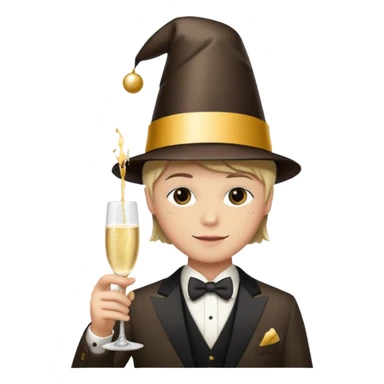 Great gatsby birthday sticker