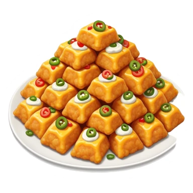 Tater tot nachos  sticker